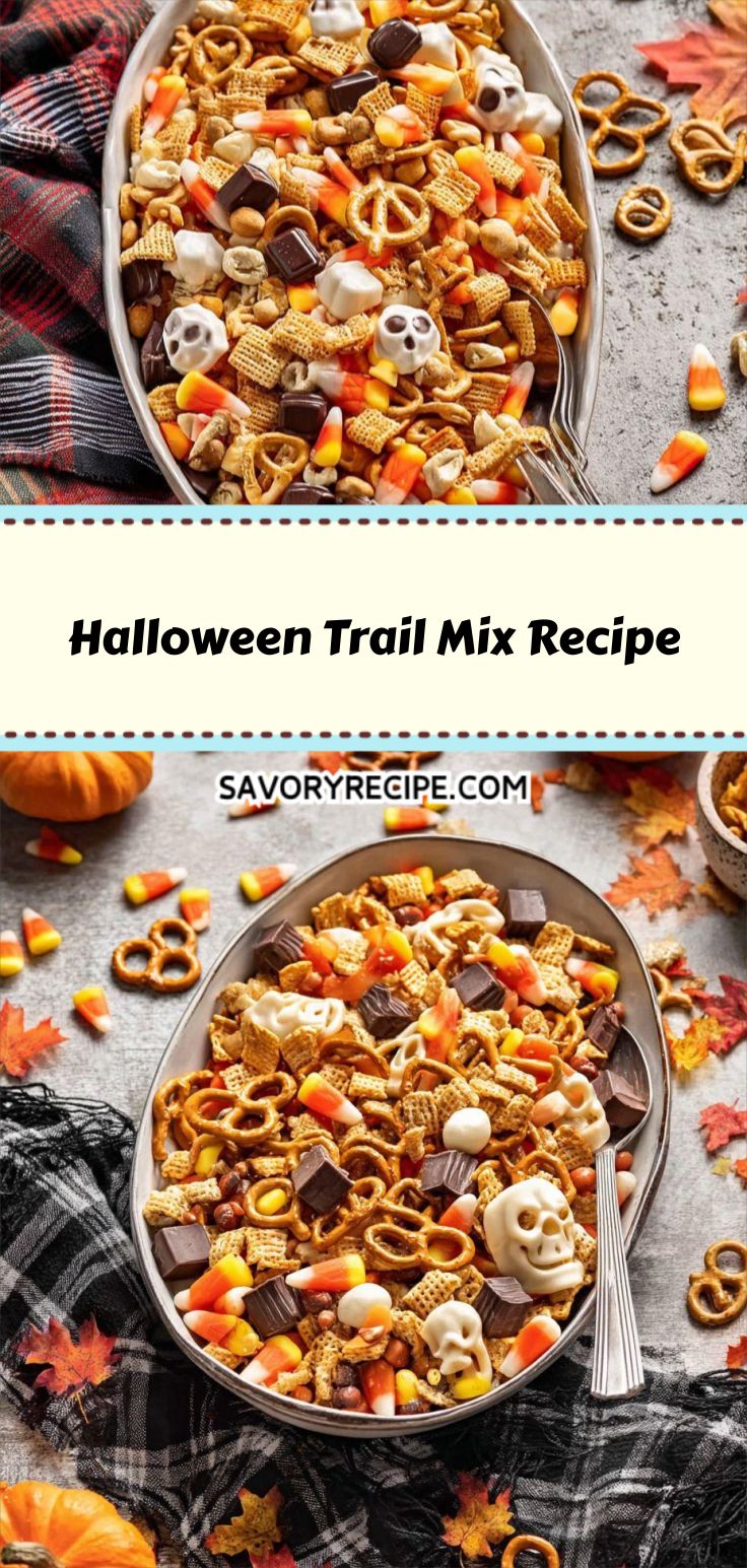 Halloween Trail Mix Recipe
