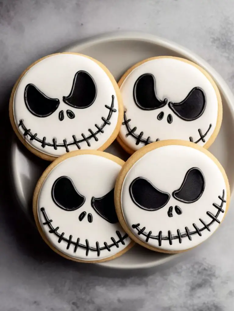 Easy Jack Skellington Cookies Recipe