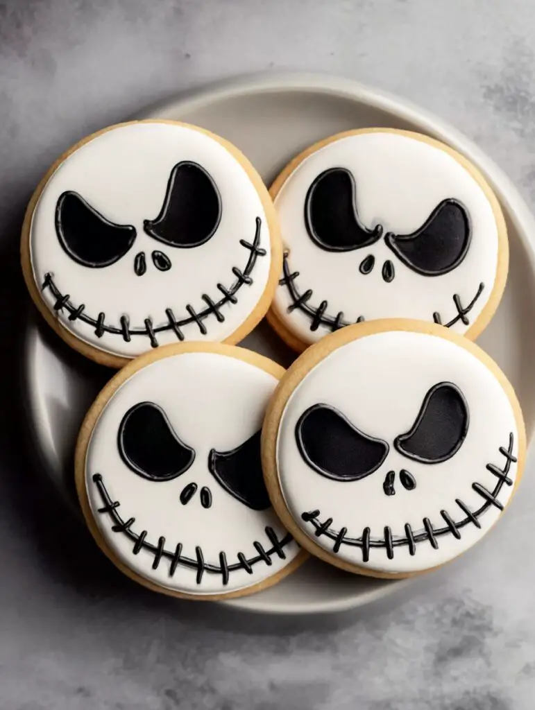 Easy Jack Skellington Cookies Recipe