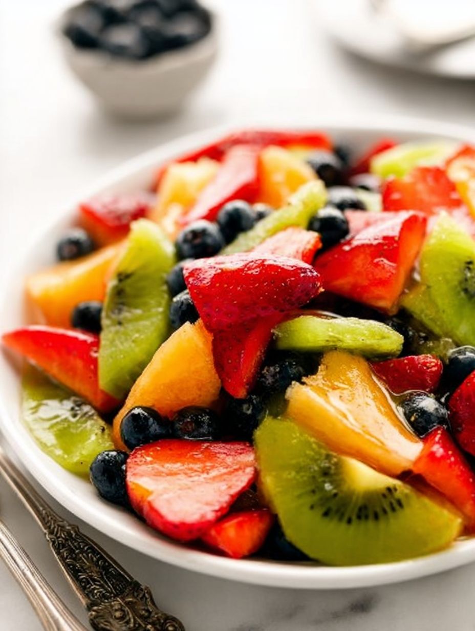 Fruit Salad With Honey Lime Dressing Recipe