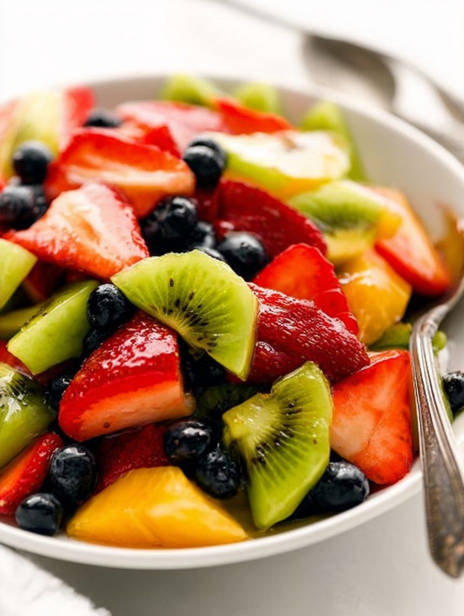Fruit Salad With Honey Lime Dressing Recipe