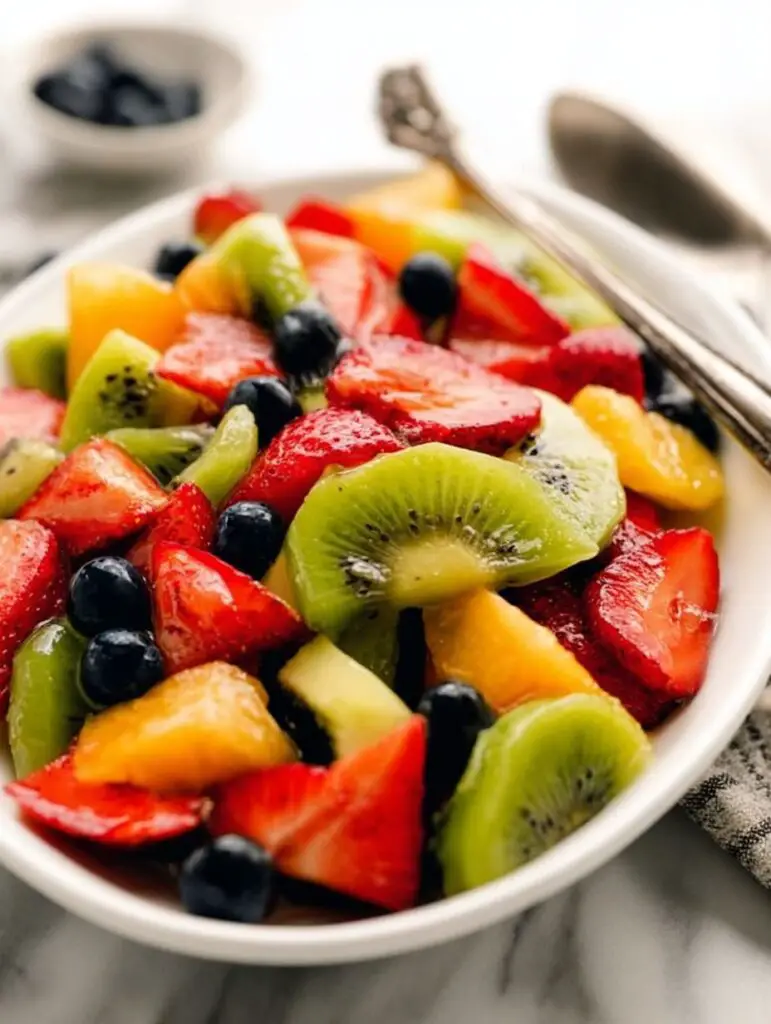 Fruit Salad With Honey Lime Dressing Recipe