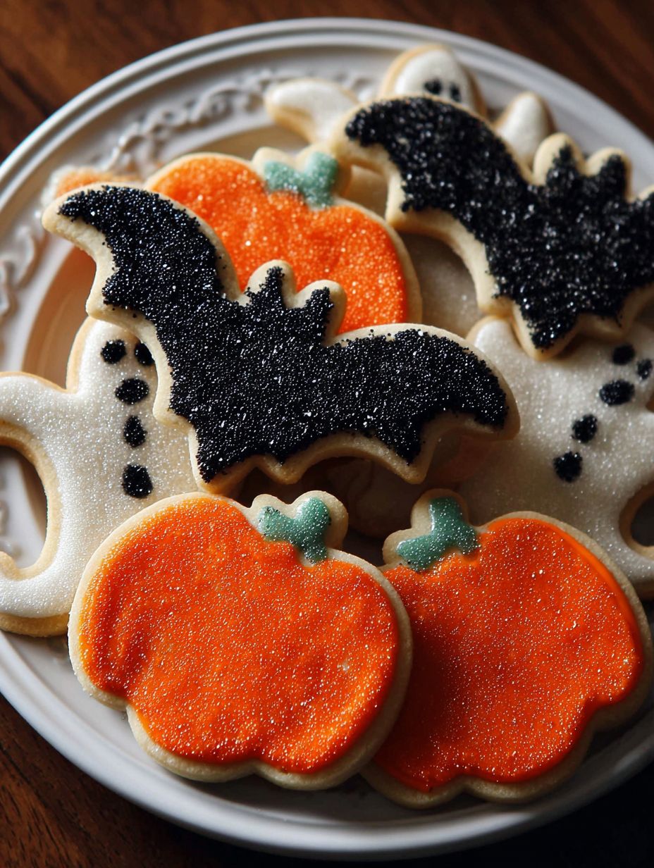 Spooky Sweet Halloween Cookies Recipe