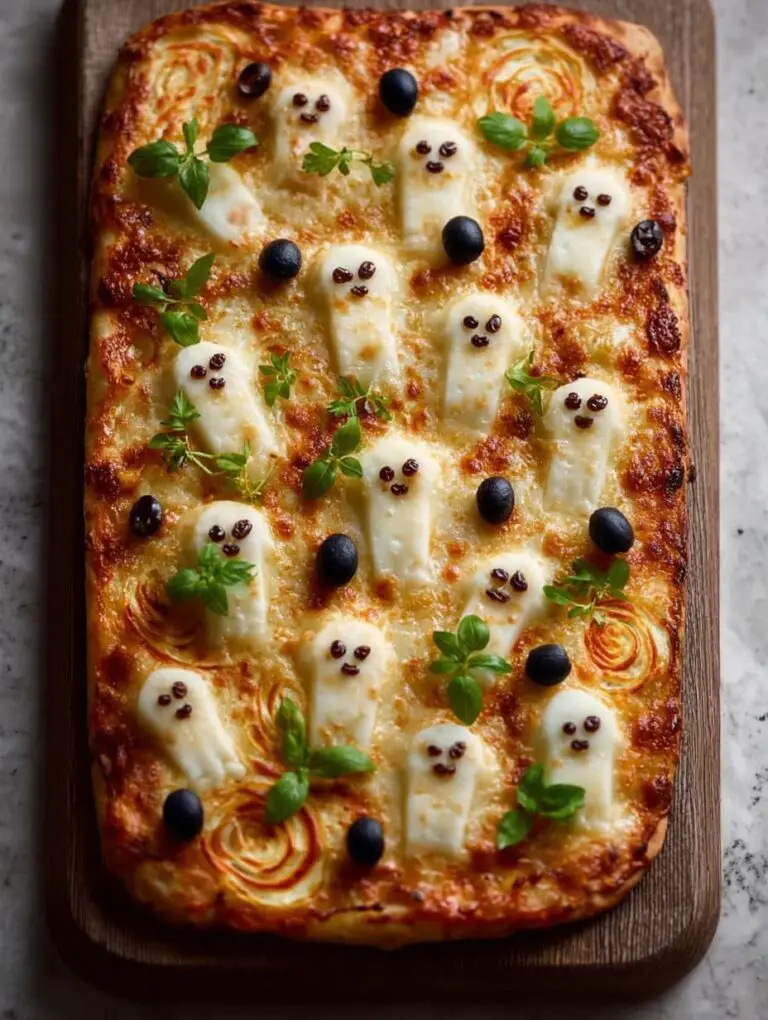 Cemetery Flatbread Pizza That Turns Dinner Into A Haunted Scene Recipe