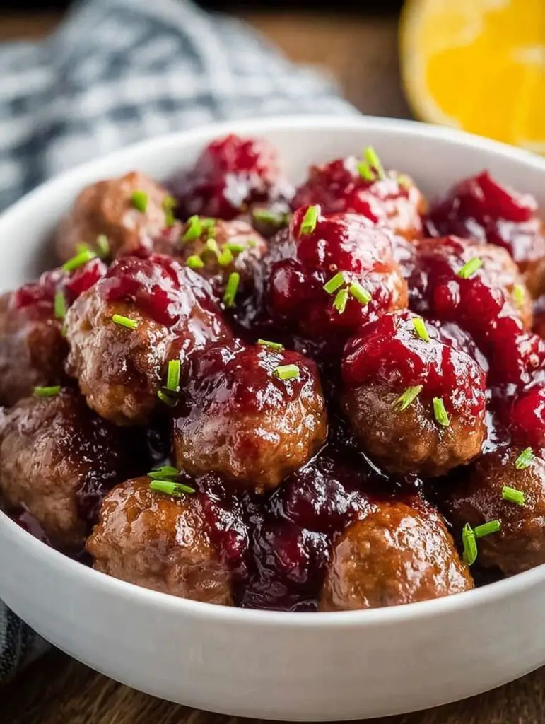 Cranberry Meatballs Recipe: Easy Christmas Side Dish Everyone Loves