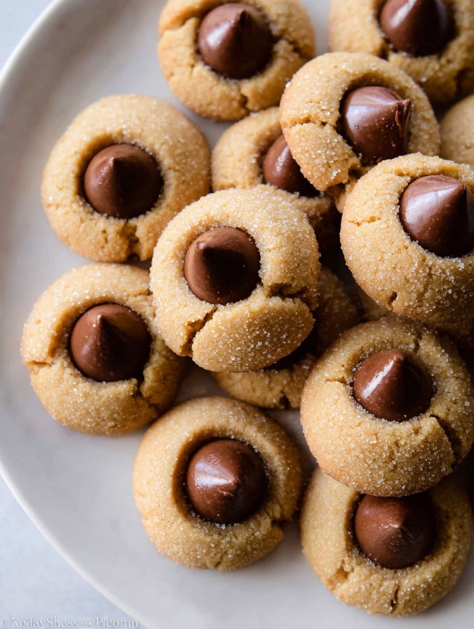 Easy Peanut Butter Blossom Cookies Recipe for Family Baking Fun