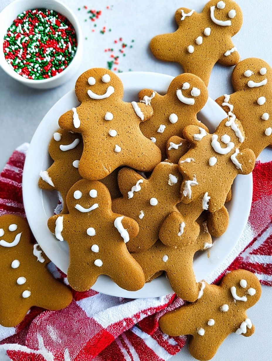 Soft & Chewy Gingerbread Cookies Recipe for Holiday Baking