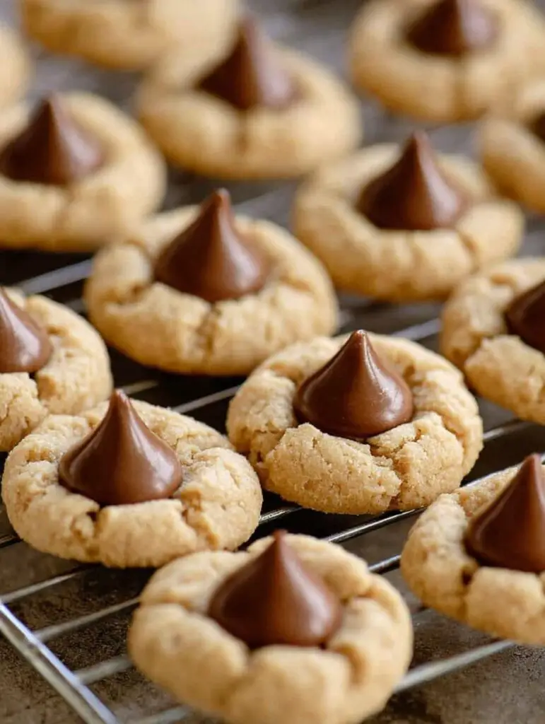 Classic Peanut Butter Blossom Cookies Recipe for Holiday Baking