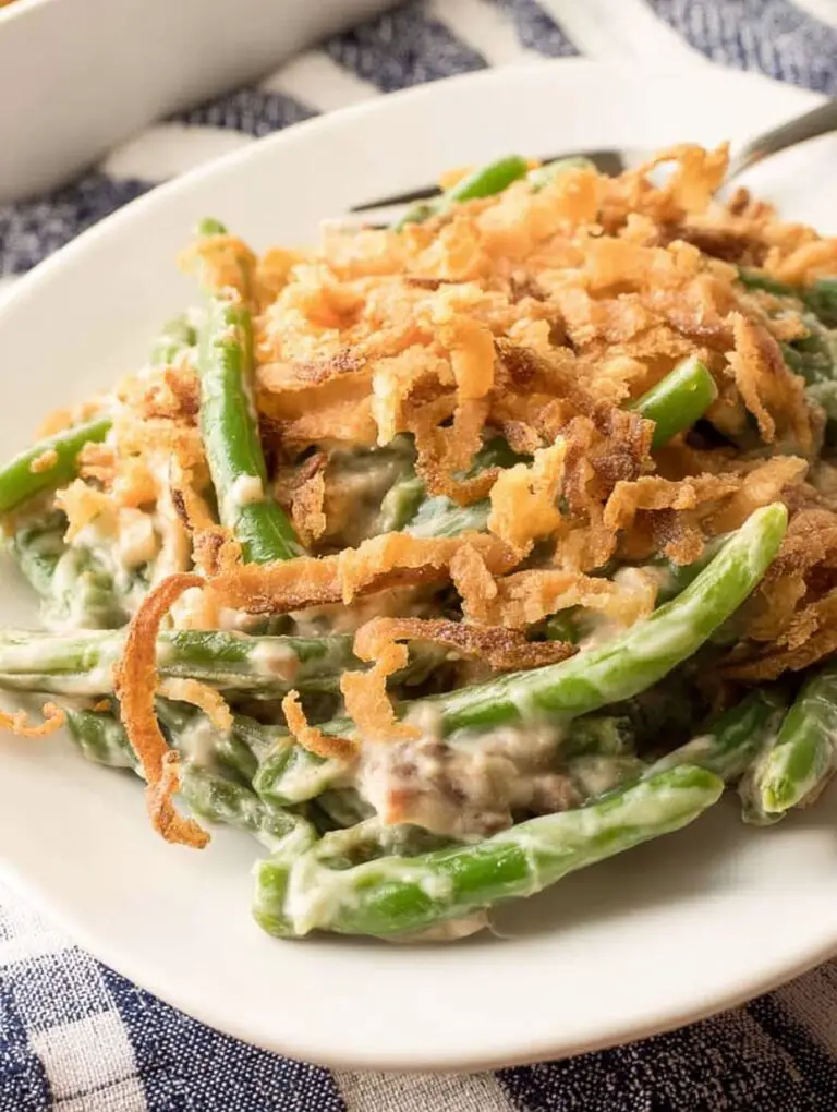 Easy Green Bean Casserole Recipe for Classic Family Dinners