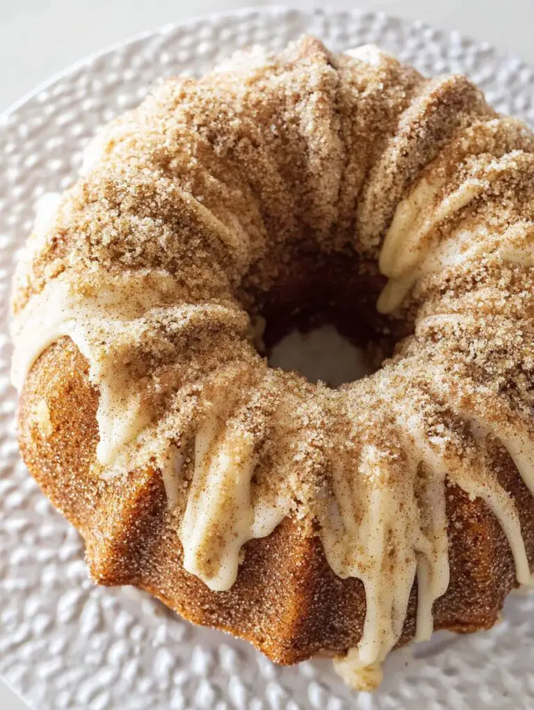 Snickerdoodle Bundt Cake Recipe for Easy Thanksgiving Desserts